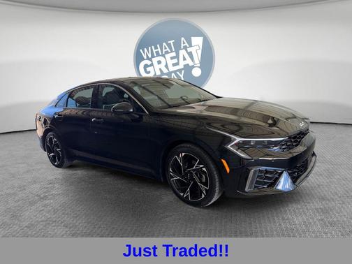 Aurora Black Pearl 2025 Kia K5 GT-Line