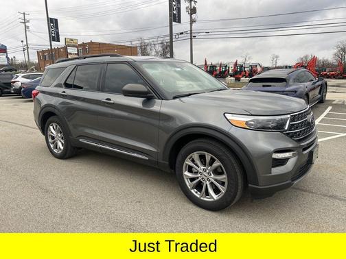 CARBONIZED GRAY METALLIC 2023 Ford Explorer XLT