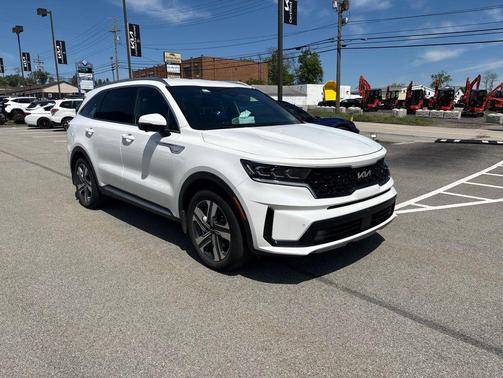 Snow White Pearl 2023 Kia Sorento Hybrid SX Prestige