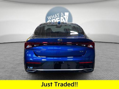 Sapphire Blue 2021 Kia K5 EX