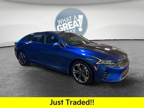 Sapphire Blue 2021 Kia K5 EX