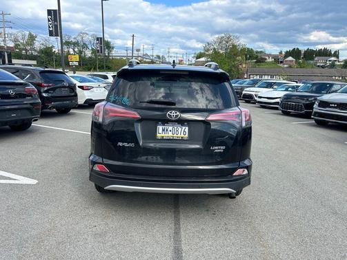 Black 2016 Toyota RAV4 Limited