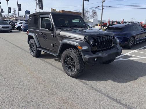 Granite Crystal Metallic Clearcoat 2020 Jeep Wrangler Willys 4x4