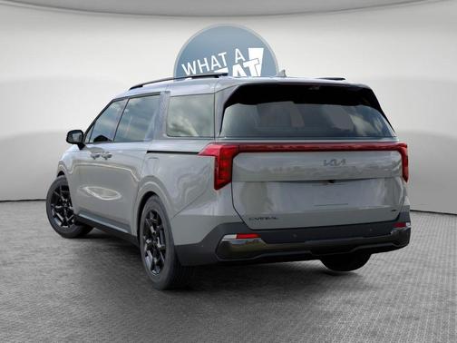 Ceramic Silver 2026 Kia Carnival Hybrid SX