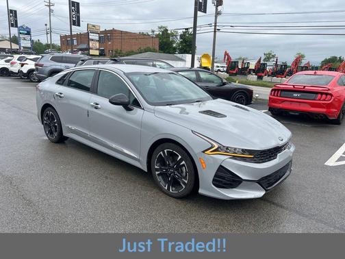 Wolf Gray 2021 Kia K5 GT-Line