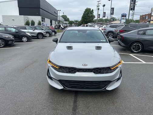 Wolf Gray 2021 Kia K5 GT-Line