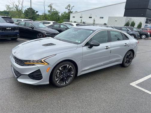 Wolf Gray 2021 Kia K5 GT-Line