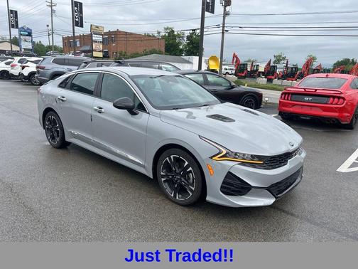 Wolf Gray 2021 Kia K5 GT-Line