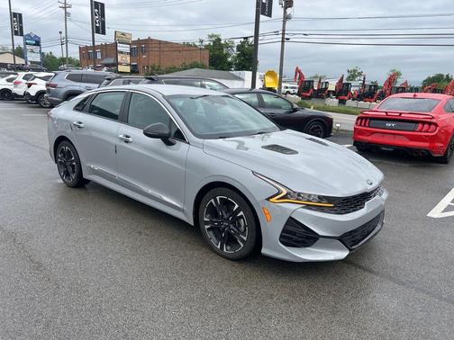 Wolf Gray 2021 Kia K5 GT-Line