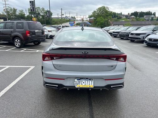 Wolf Gray 2021 Kia K5 GT-Line