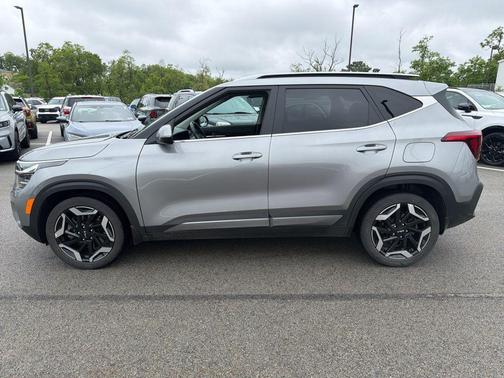 Steel Gray 2024 Kia Seltos SX Turbo