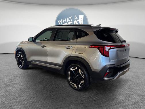 Steel Gray 2024 Kia Seltos SX Turbo
