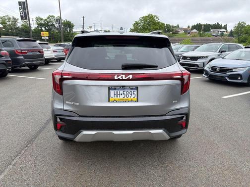 Steel Gray 2024 Kia Seltos SX Turbo