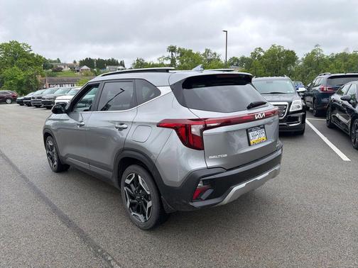 Steel Gray 2024 Kia Seltos SX Turbo
