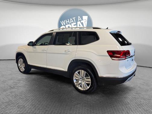 Pure White 2019 Volkswagen Atlas 3.6L SEL