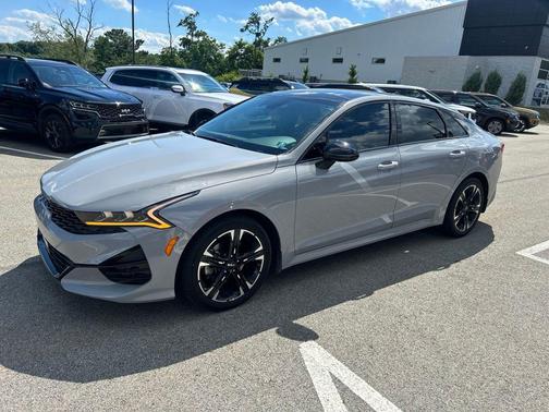 Wolf Gray 2023 Kia K5 GT-Line