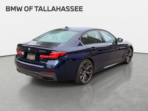 Tanzanite Blue 2022 BMW M550 i xDrive
