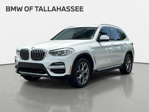 Alpine White 2021 BMW X3 sDrive30i