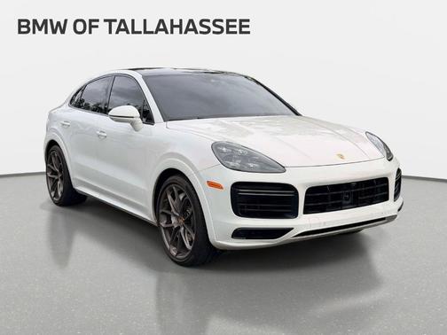 White 2020 Porsche Cayenne Turbo Coupe AWD