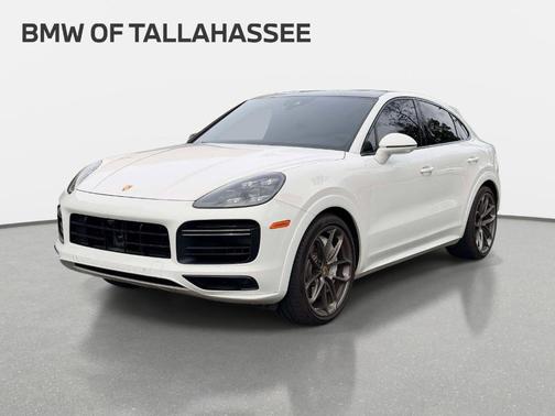 White 2020 Porsche Cayenne Turbo Coupe AWD