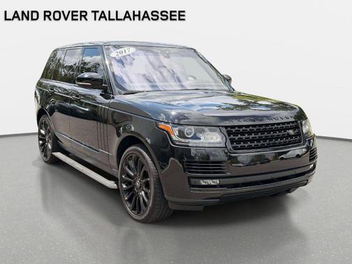 Santorini Black 2017 Land Rover Range Rover 5.0L Supercharged