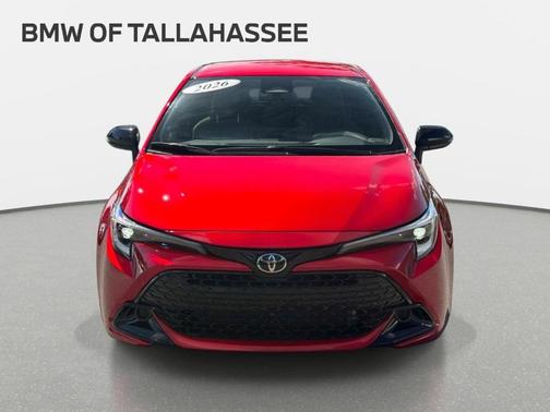 Red 2026 Toyota Corolla Hatchback SE