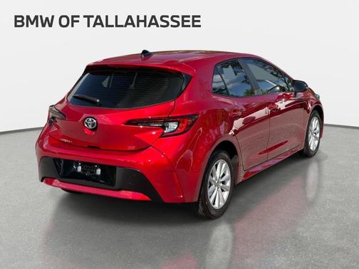 Red 2026 Toyota Corolla Hatchback SE