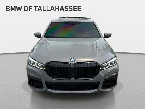 Gray 2021 BMW 740 i