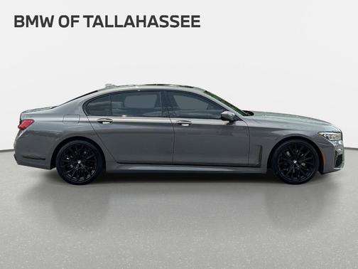 Gray 2021 BMW 740 i