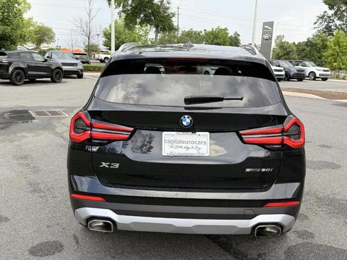 Black Sapphire 2024 BMW X3 sDrive30i