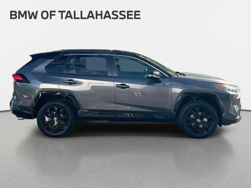 Midnight Black Metallic 2025 Toyota RAV4 Hybrid XSE