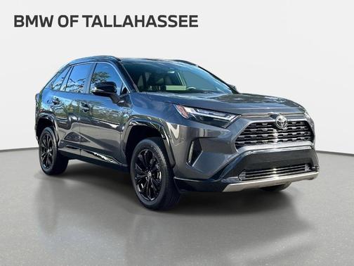 Midnight Black Metallic 2025 Toyota RAV4 Hybrid XSE