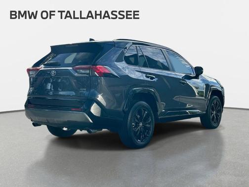 Midnight Black Metallic 2025 Toyota RAV4 Hybrid XSE
