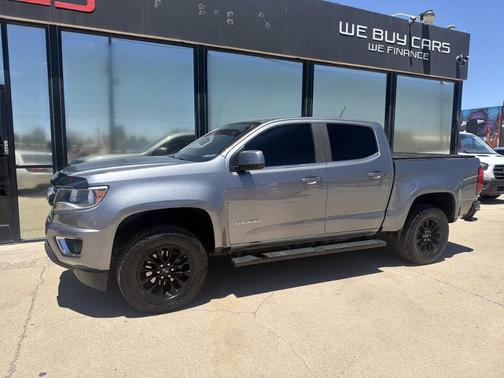 Satin Steel Metallic 2018 Chevrolet Colorado LT