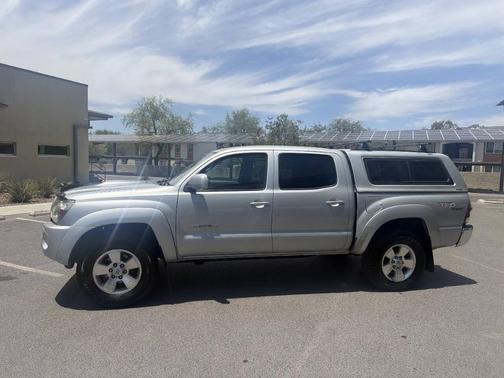 Silver Streak Mica 2011 Toyota Tacoma Double Cab