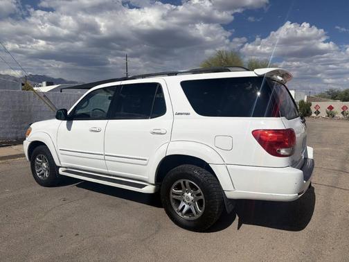 Natural White 2007 Toyota Sequoia Limited