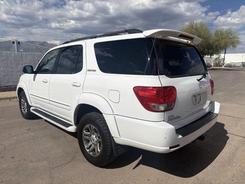 Natural White 2007 Toyota Sequoia Limited