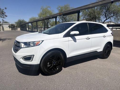 Oxford White 2017 Ford Edge SEL