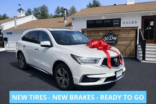 White Diamond Pearl 2017 Acura MDX 3.5L