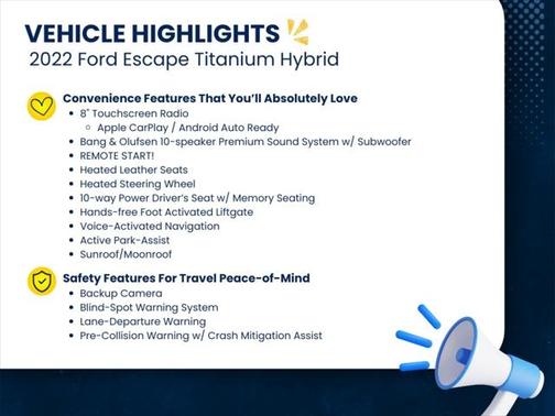 2022 Ford Escape Titanium Hybrid