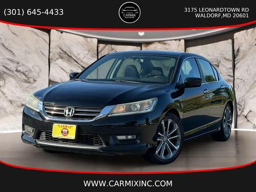 Crystal Black Pearl 2014 Honda Accord Sport