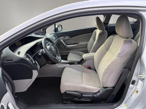 Alabaster Silver Metallic 2013 Honda Civic LX