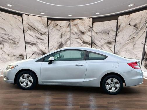 Alabaster Silver Metallic 2013 Honda Civic LX
