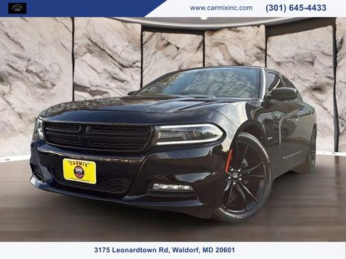 Pitch Black Clearcoat 2017 Dodge Charger R/T