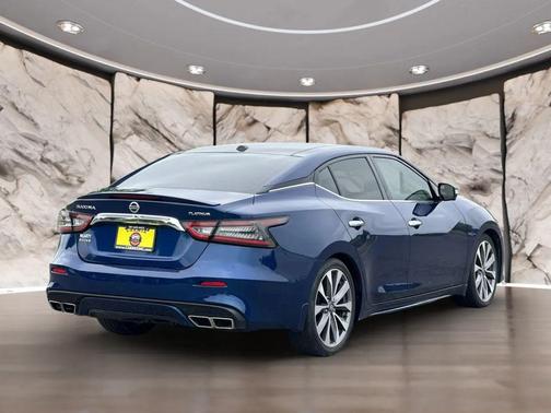 Deep Blue Pearl 2020 Nissan Maxima 3.5 Platinum