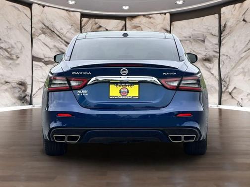 Deep Blue Pearl 2020 Nissan Maxima 3.5 Platinum