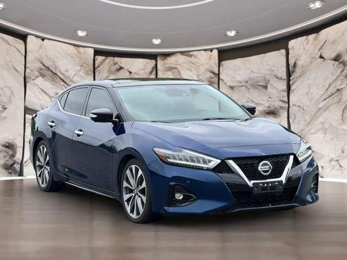 Deep Blue Pearl 2020 Nissan Maxima 3.5 Platinum