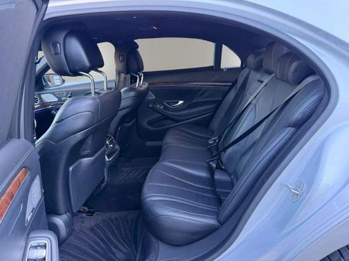 Silver 2015 Mercedes-Benz S-Class S 550 Sedan 4D