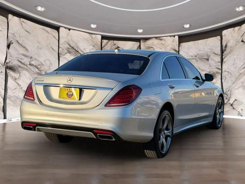 Silver 2015 Mercedes-Benz S-Class S 550 Sedan 4D