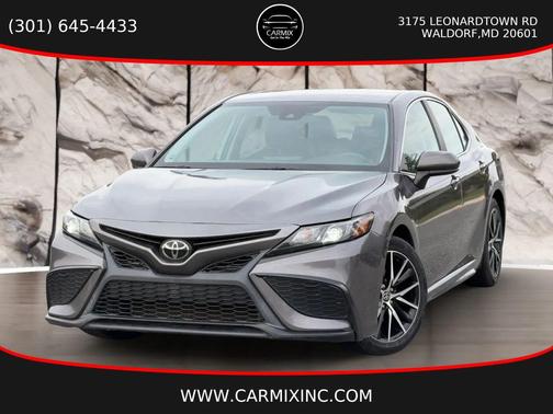 Predawn Gray Mica 2021 Toyota Camry SE